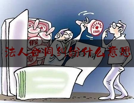 法人合同纠纷什么意思(法人股东是什么意思)