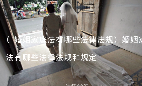 (婚姻家庭法有哪些法律法规)婚姻家庭法有哪些法律法规和规定