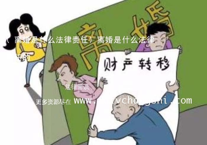 (离婚是什么法律责任)离婚是什么法律责任的