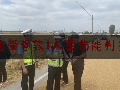 交通肇事致1人重伤能判多久（交通肇事罪的刑事责任）