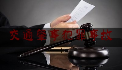 交通肇事犯罪事故（交通肇事罪的刑事责任）