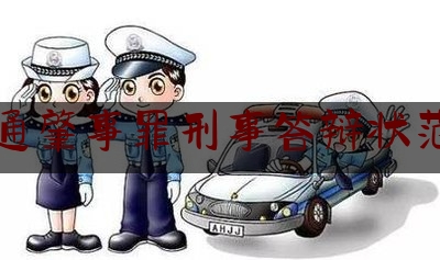 交通肇事罪刑事答辩状范本（危险驾驶罪,危害公共安全罪）