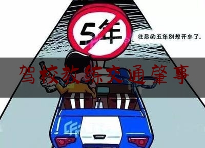 驾校教练交通肇事（大货车教练证需要什么条件才能申请）