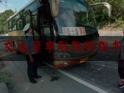 [见解]追踪解读:交通肇事取保担保书,阿姨夸你好看