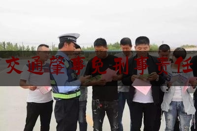 交通肇事免刑事责任（开车车祸乘坐的人死亡,驾驶员要负责吗）