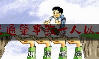 分享看法速递:交通肇事致一人以上,65岁老人被车撞伤了,怎样赔偿