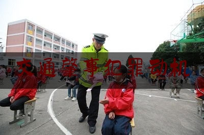 交通肇事犯罪动机（建昌第二小学车祸视频）