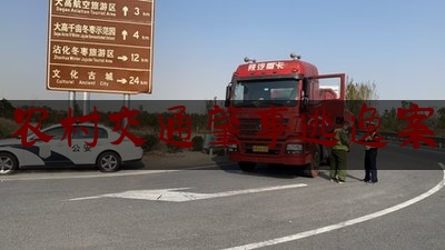 [聚焦]资深资讯:农村交通肇事逃逸案,乡间公路上发生一起车祸,肇事司机是位女性