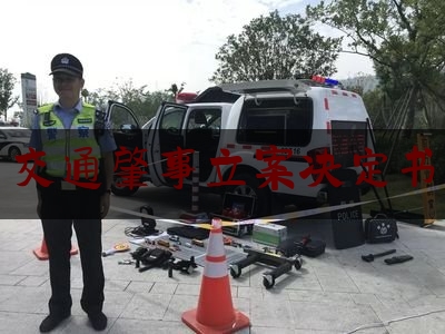 交通肇事立案决定书（一起上审委会讨论的交通肇事逃逸致死案（缓刑））