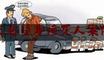 今日资深发布:交通肇事撞死人案例,未拉手刹把自己撞死