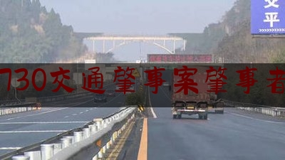 730交通肇事案肇事者（7·30交通肇事案宣判，不文明开车教训惨重）