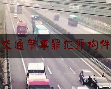 一分钟了解:交通肇事罪犯罪构件,两车相撞死亡概率