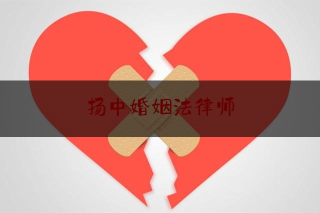 扬中婚姻法律师（扬中婚姻法律师电话号码）