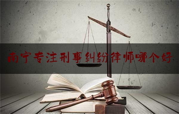 南宁专注刑事纠纷律师哪个好（广西南宁刑事案件辩护律师）