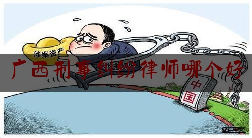 广西刑事纠纷律师哪个好（广西刑事律师收费标准）