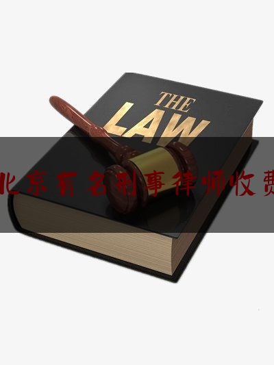 北京有名刑事律师收费（北京刑事律师收费价格）