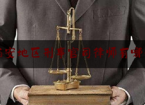 西安地区刑事官司律师有哪些（西安刑事诉讼的律师）