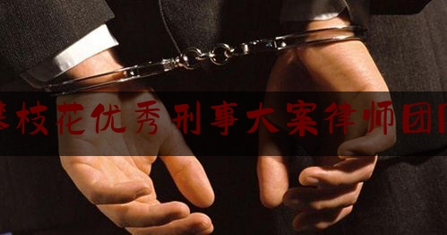 攀枝花优秀刑事大案律师团队（攀枝花10强律师）