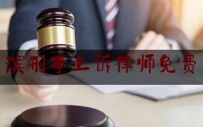 哈尔滨刑事上诉律师免费咨询