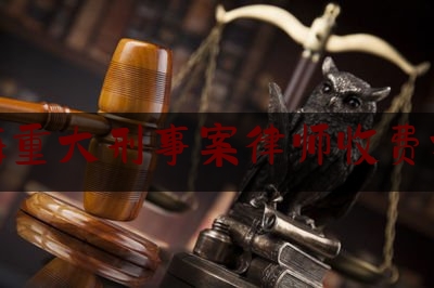 珠海重大刑事案律师收费标准（珠海刑事案件律师收费标准）