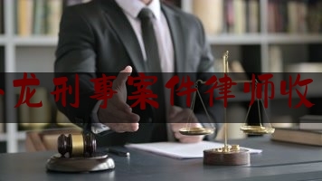 洛阳洛龙刑事案件律师收费标准（洛龙区律师在线）