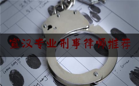 宣汉专业刑事律师推荐