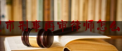 新民市刑事再审律师怎么收费（刑事再审律师是代理人还是辩护人）