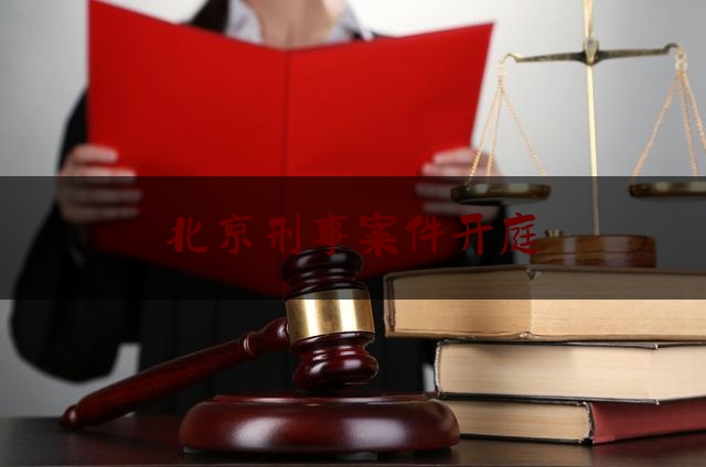 北京刑事案件开庭（北京法院刑事开庭后多久出判决结果）