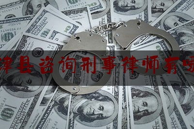 新津县咨询刑事律师有哪些（新津县律师在线）