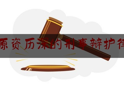 太原资历深的刑事辩护律师（太原最厉害的刑事案律师）