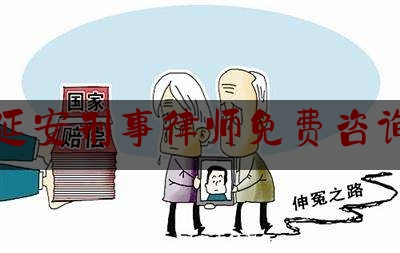 延安刑事律师免费咨询