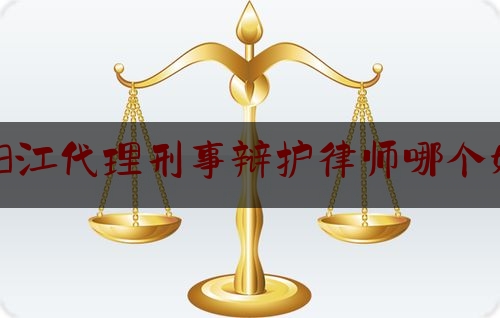 阳江代理刑事辩护律师哪个好（阳江刑事律师联系方式）