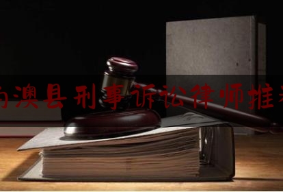 南澳县刑事诉讼律师推荐（南澳法院庭审公开网）