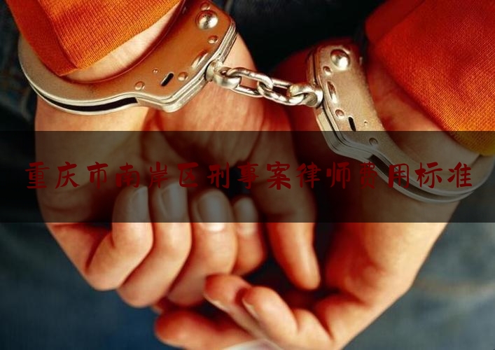 [见解]追踪解读:重庆市南岸区刑事案律师费用标准,重庆姐弟坠亡案生母再发