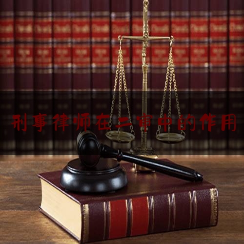 刑事律师在二审中的作用（刑事律师在二审中的作用有哪些）