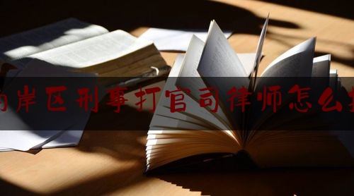 南岸区刑事打官司律师怎么找（重庆刑事案件辩护律师）