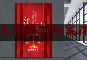 北京朝阳刑事案律师（朝阳刑事律师所）
